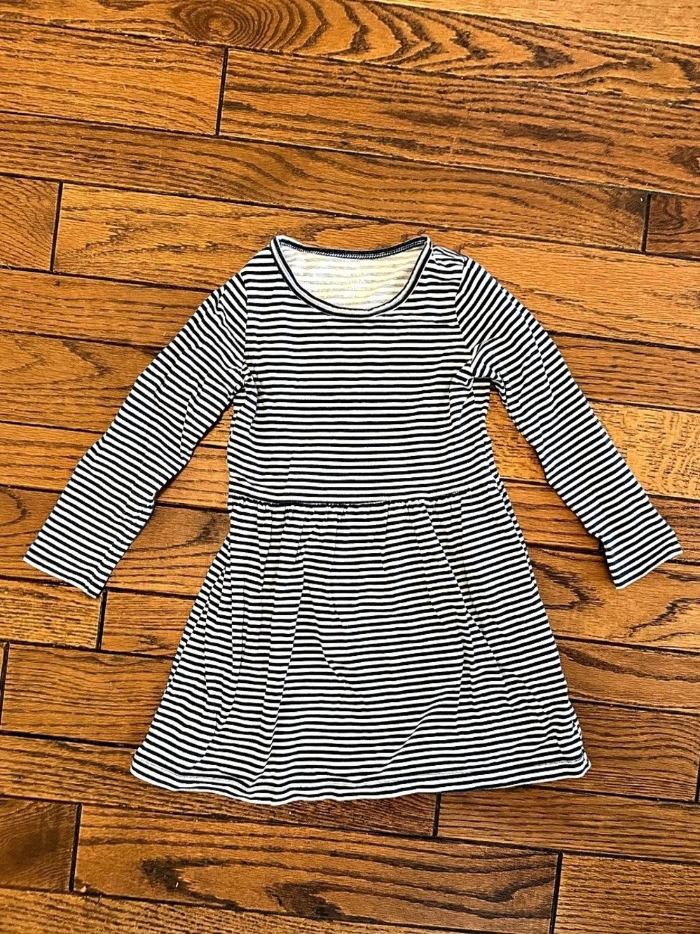 Carter's Girls Striped Dress Size 4T Like New